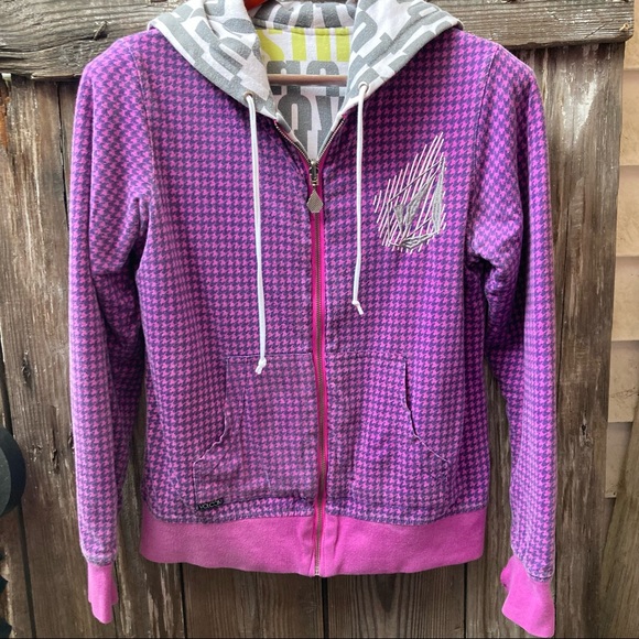 Reversible Volcom Street Style Hoodie S - Picture 2 of 9